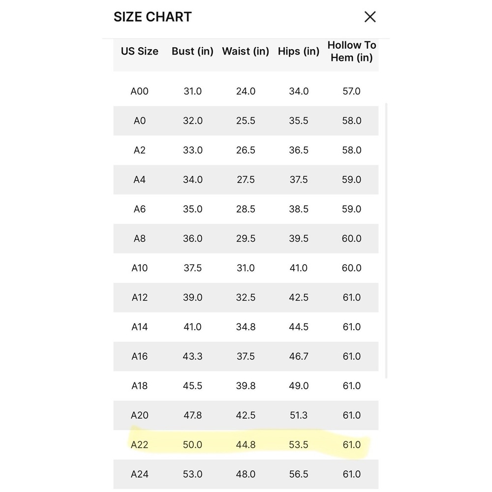 Azazie Dress Size 22 Plus Size Pockets Leg Slit Chiffon Wedding Guest Bridesmaid - Picture 6 of 6